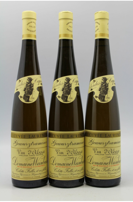 Weinbach Alsace Gewurztraminer Clos des Capucins Cuvée Laurence 2004