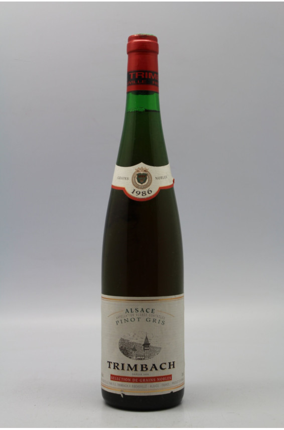 Trimbach Alsace Pinot Gris Sélection de Grains Nobles 1986