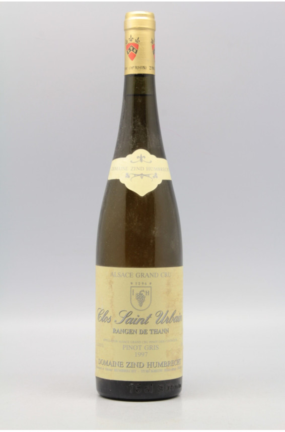 Zind Humbrecht Alsace Grand Cru Pinot Gris Rangen de Thann Clos Saint Urbain 1997