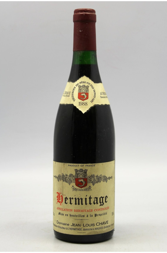 Jean Louis Chave Hermitage 1988