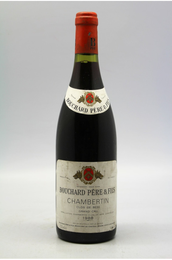 Bouchard P&F Chambertin Clos de Bèze 1988