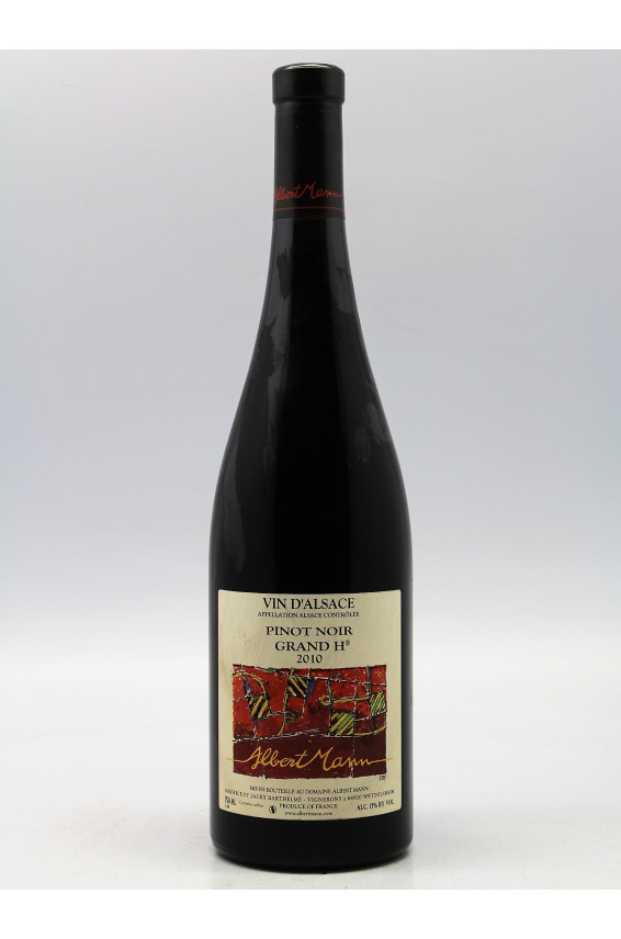 Albert Mann Alsace Pinot Noir Grand H 2010