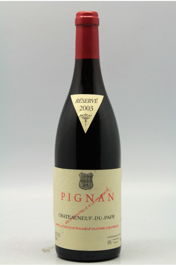 Pignan 2003