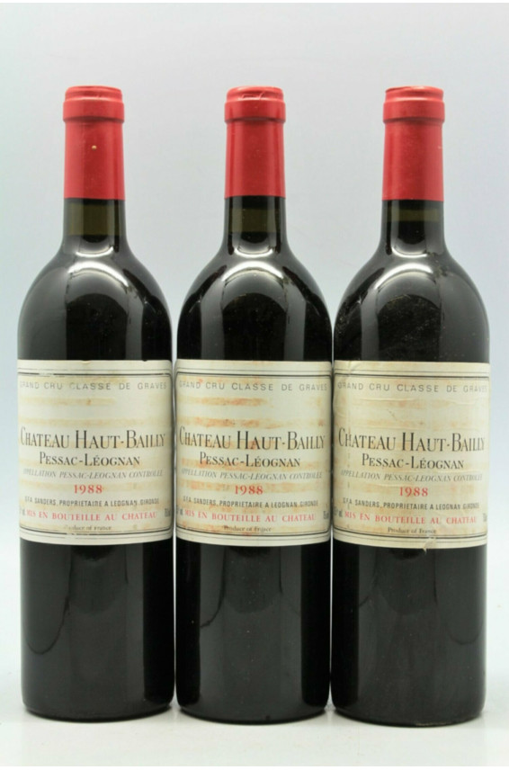 Haut Bailly 1988  -5% DISCOUNT !
