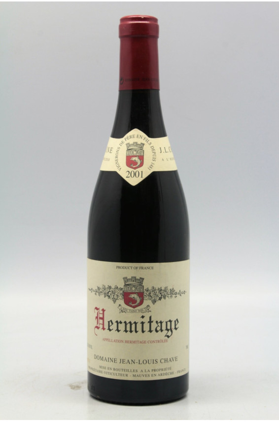 Jean Louis Chave Hermitage 2001