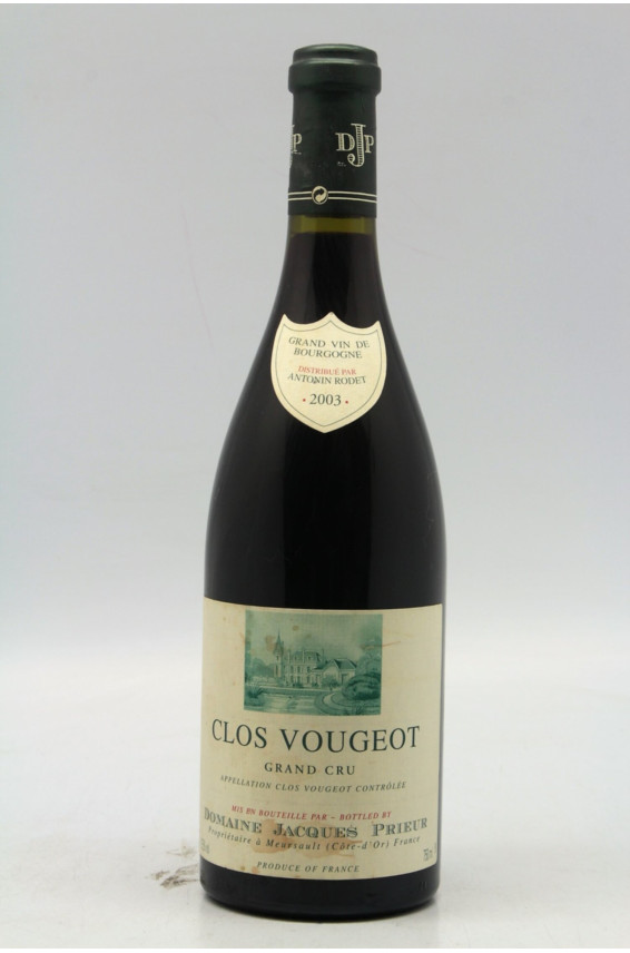 Jacques Prieur Clos Vougeot 2003