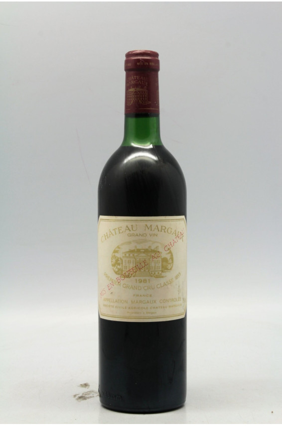 Château Margaux 1981 - PROMO -5% !