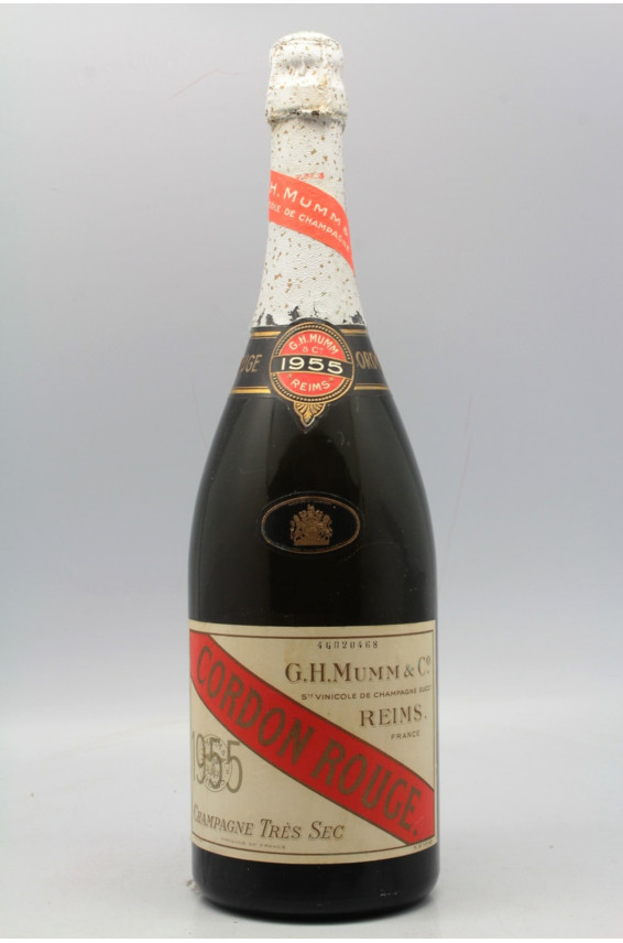 Mumm Champagne Cordon Rouge 1955 Magnum