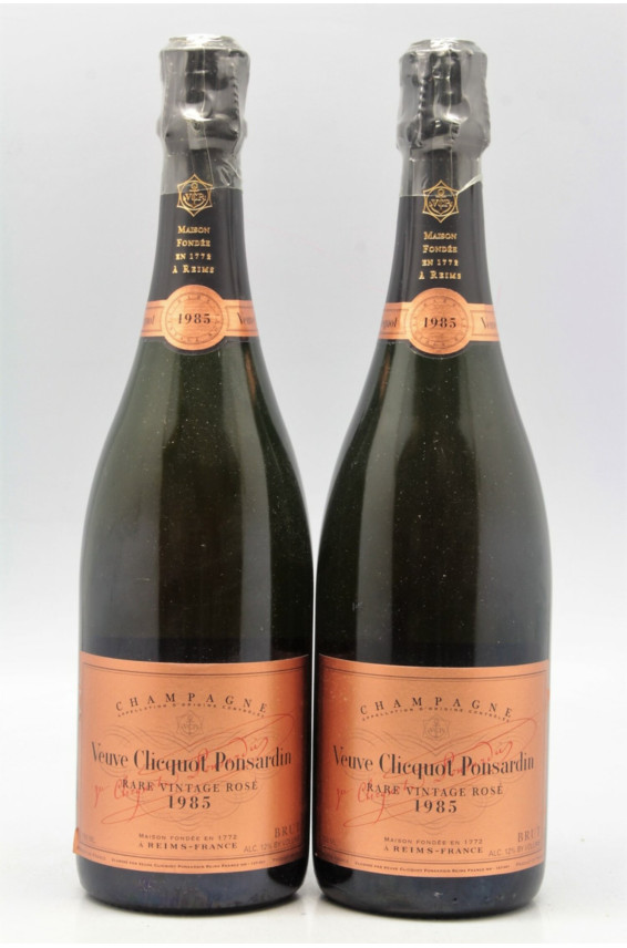 Veuve Clicquot Champagne Rare Vintage Rosé 1985