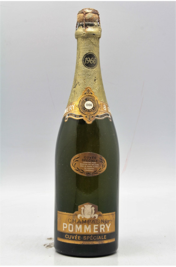 Pommery Champagne Cuvée Spéciale 1966