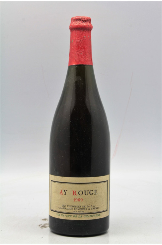 Pommery Coteaux Champenois Ay Rouge 1969