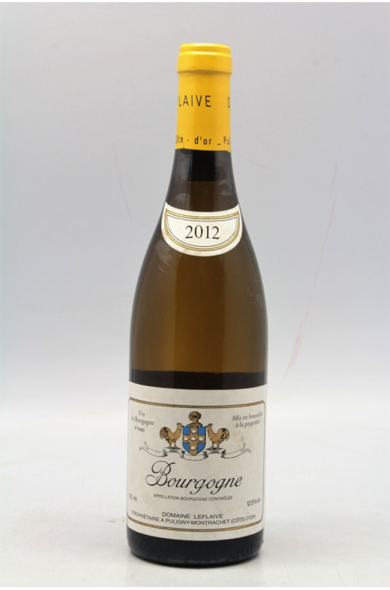Domaine Leflaive Bourgogne 2012 blanc