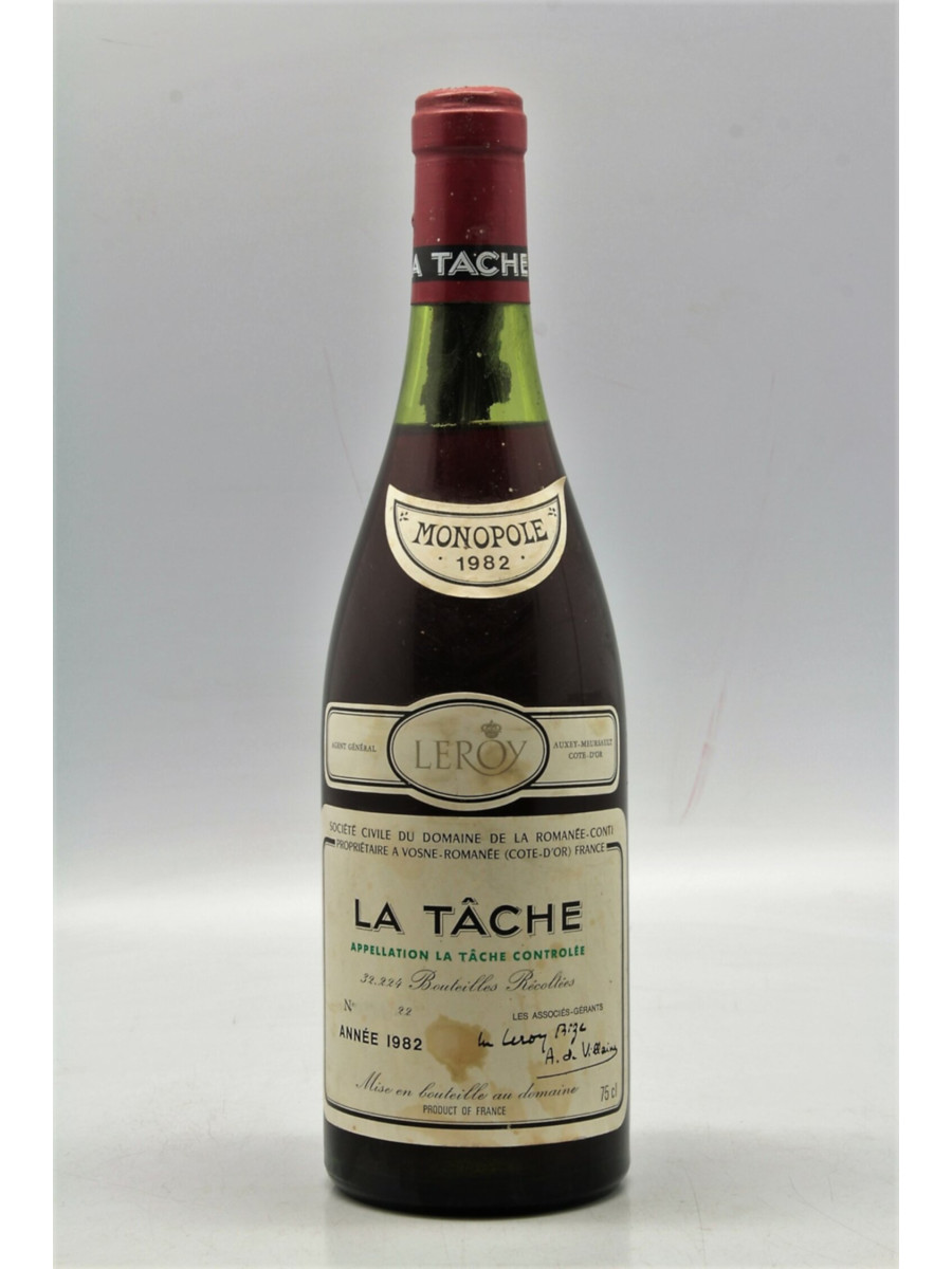 Romanée Conti La Tâche 1982 -10% DISCOUNT !
