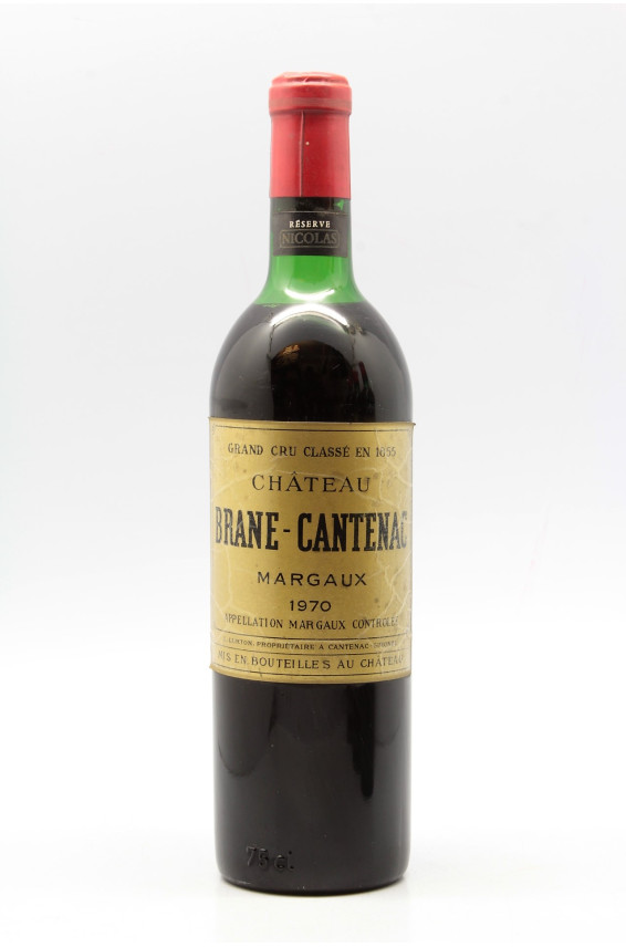 Brane Cantenac 1970 - PROMO -10% !