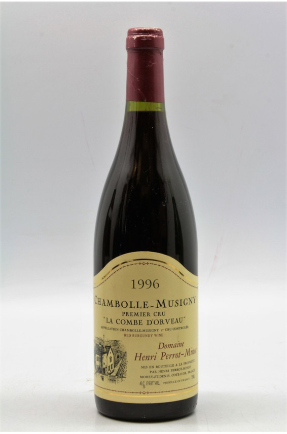 Perrot Minot Chambolle Musigny 1er Cru La Combe d'Orveau 1996