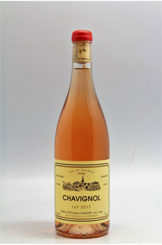 Pascal Cotat Chavignol 2017 rosé