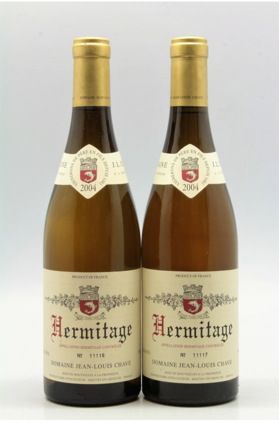 Jean Louis Chave Hermitage 2004 blanc