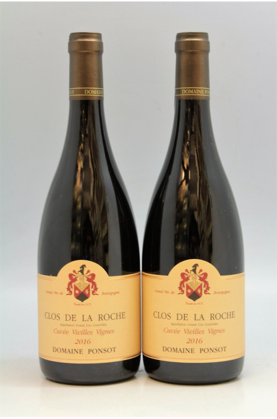 Ponsot Clos de la Roche Vieilles Vignes 2016