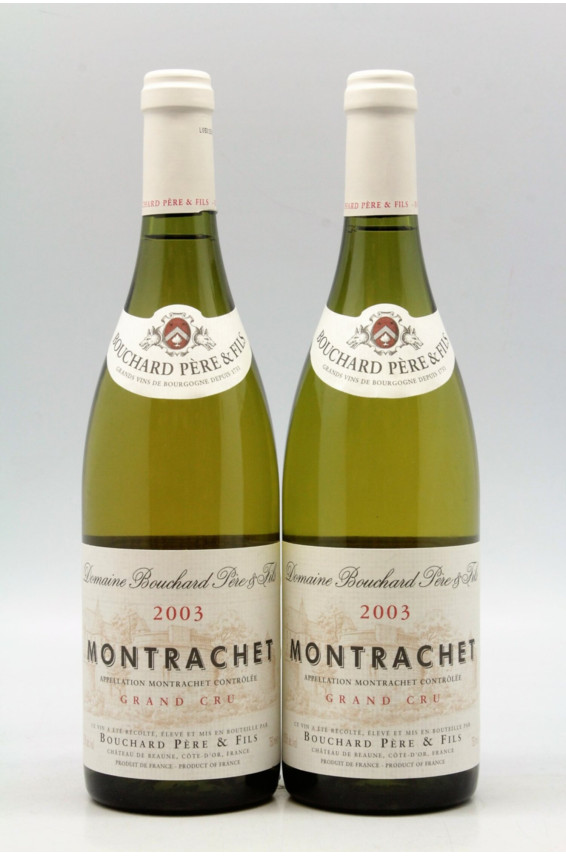 Bouchard P&F Montrachet 2003