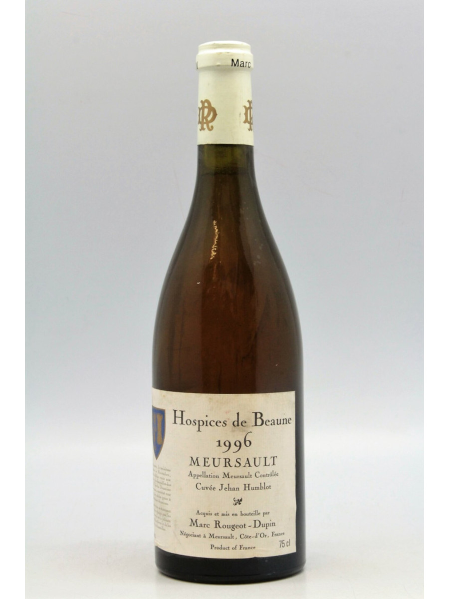 ワイン Hospices de Beaune 1996 Meursault Hospices de Beaune Meursault Cuvée Jehan Humblot 1996