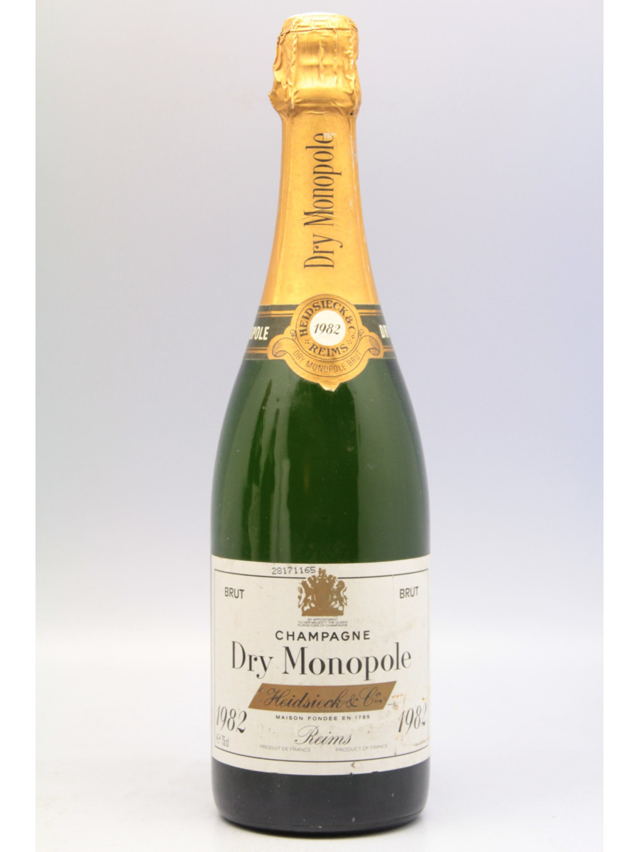 Heidsieck Dry Monopole 1982
