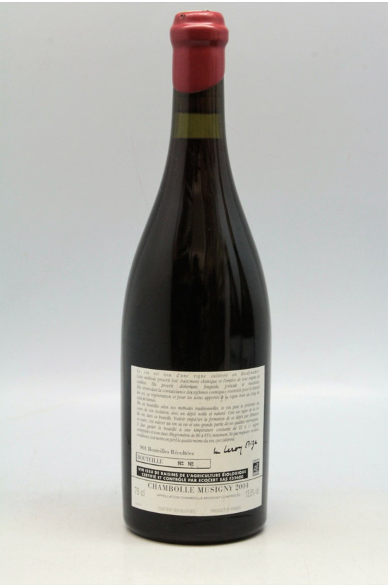 Auvenay Chambolle Musigny 2004