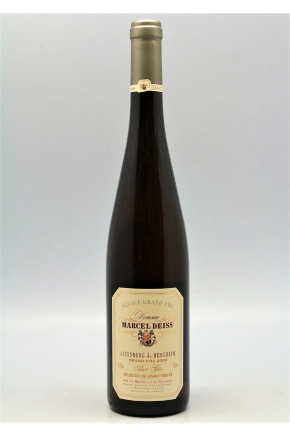Deiss Alsace Grand cru Pinot Gris Altenberg de Bergheim Sélection de Grains Nobles 2000