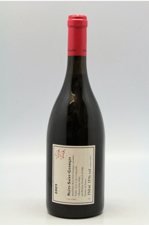 Philippe Pacalet Nuits Saint Georges 2005