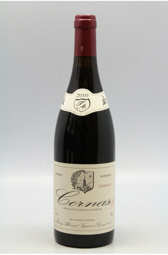 Thierry Allemand Cornas Chaillot 2010