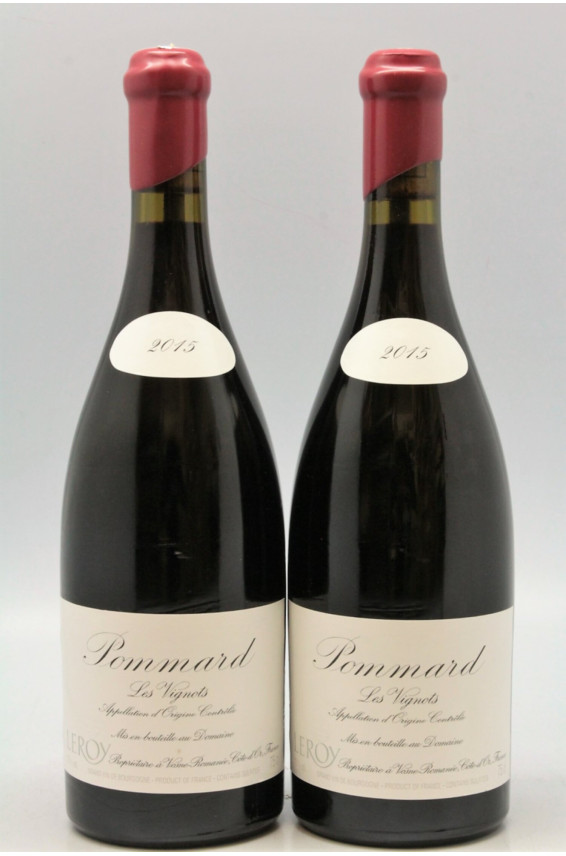 Domaine Leroy Pommard 1er cru les Vignots 2015