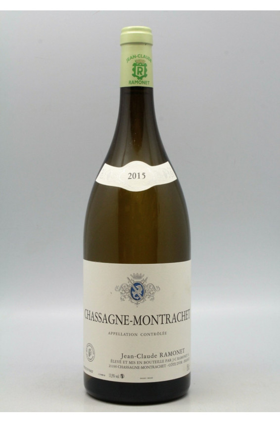 Ramonet Chassagne Montrachet 2015 blanc Magnum