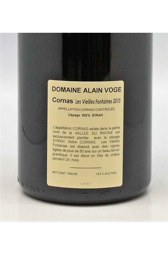 Alain Voge Cornas Vieilles Fontaines 2010 Magnum