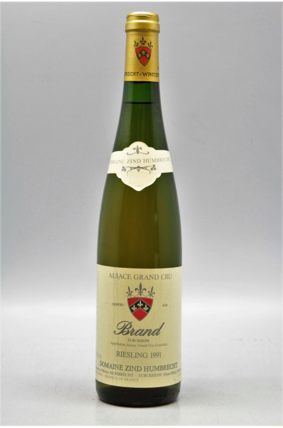 Zind Humbrecht Alsace grand cru Riesling Brand 1991