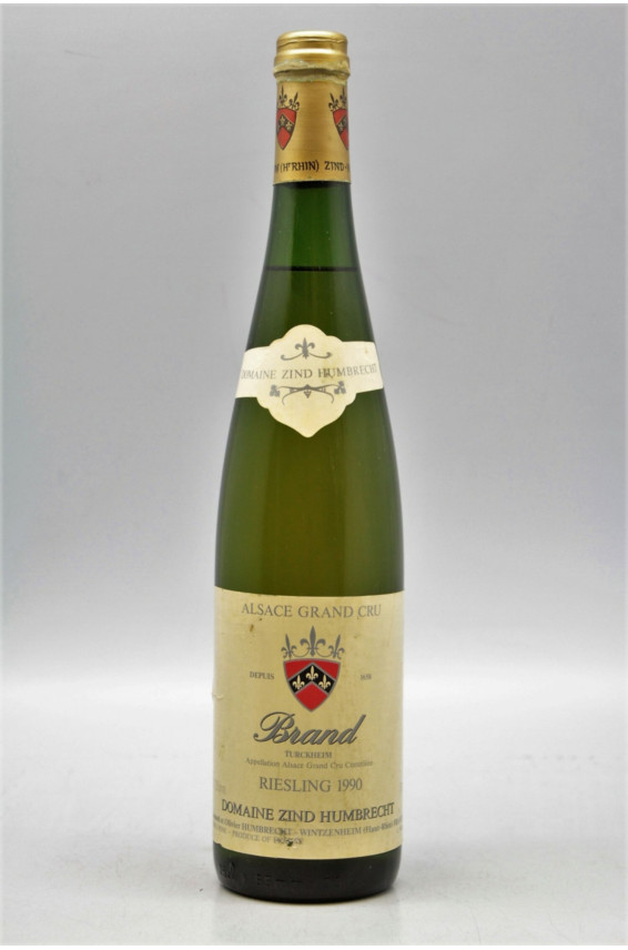 Zind Humbrecht Alsace grand cru Riesling Brand 1990