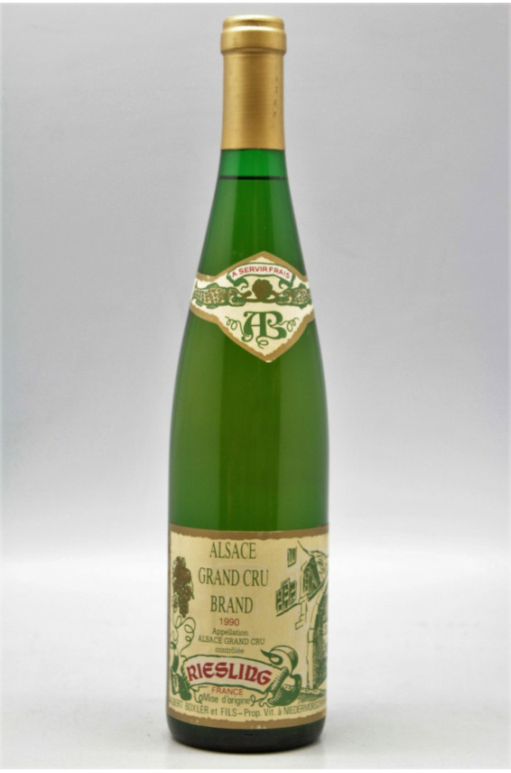 Albert Boxler Alsace grand cru Riesling Brand 1990
