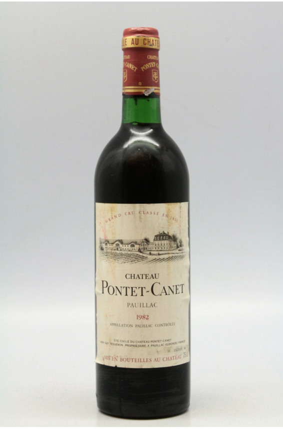 Pontet Canet 1982 - PROMO -10% !