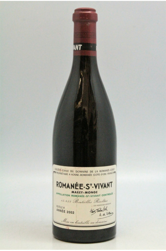 Romanée Conti Romanée Saint Vivant 2002 -5% DISCOUNT !