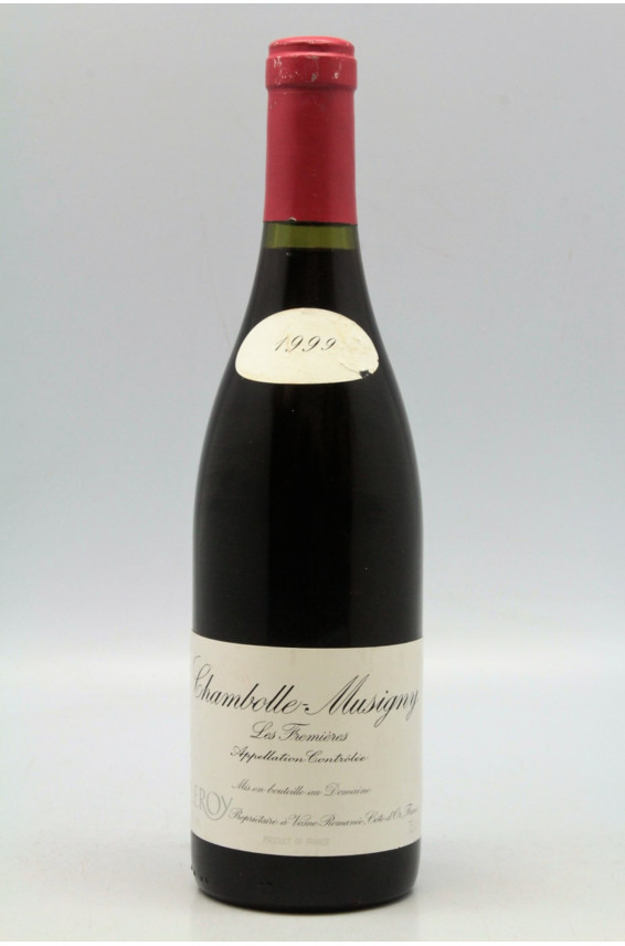 Domaine Leroy Chambolle Musigny Les Fremières 1999