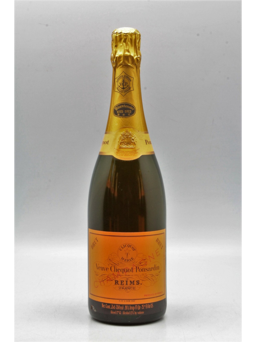 Veuve Clicquot Brut Bicentenaire 1772-1972