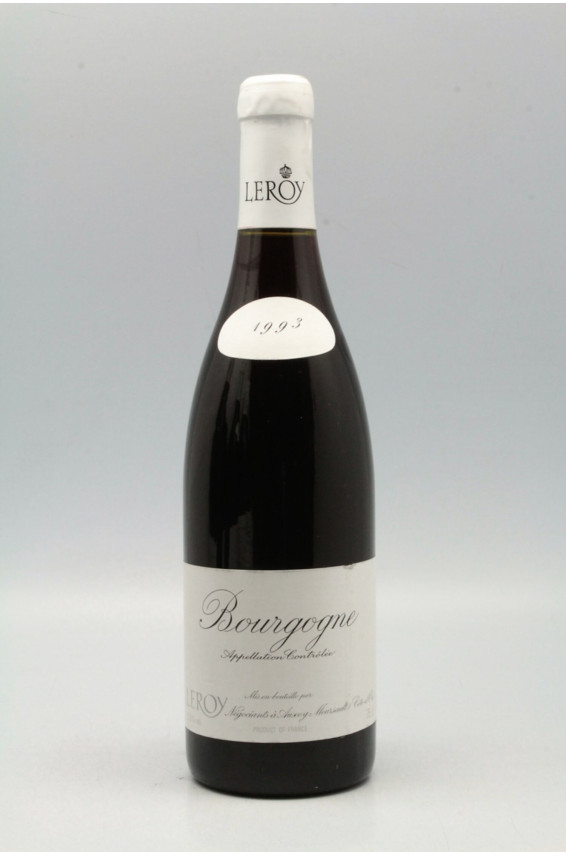 Leroy SA Bourgogne 1993 rouge