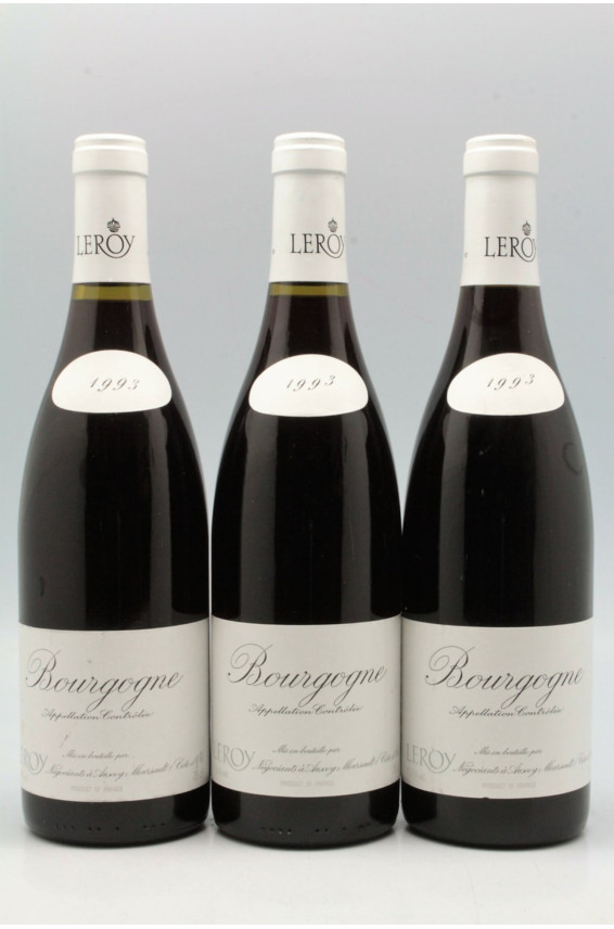 Leroy SA Bourgogne 1993 rouge