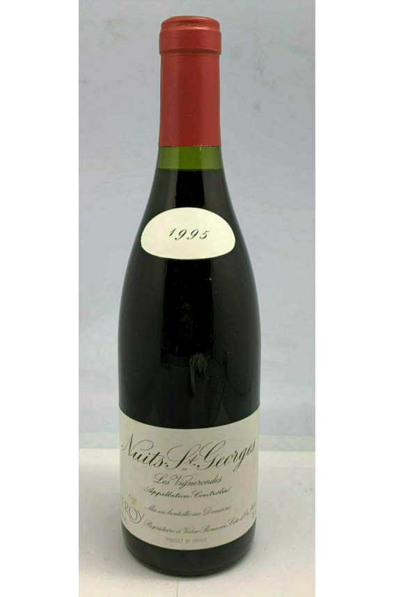 Domaine Leroy Nuits Saint Georges 1er cru Les Vignes Rondes 1995