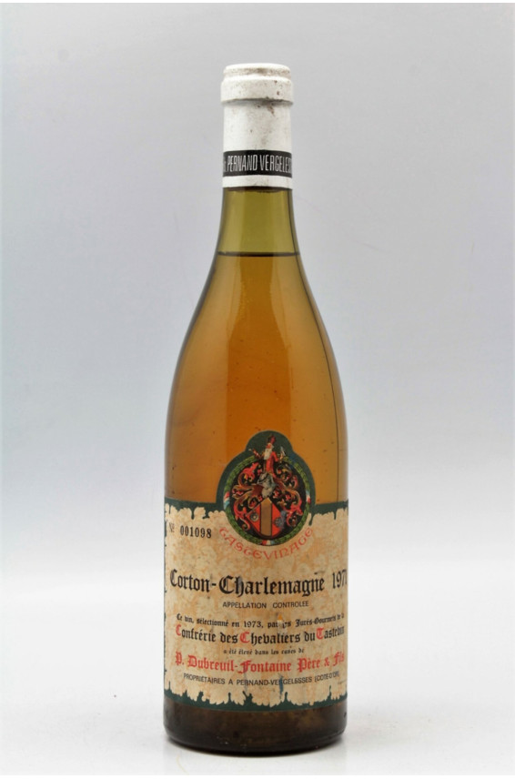 Dubreuil Fontaine Corton Charlemagne 1971