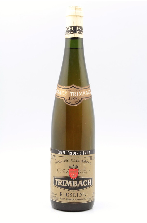 Trimbach Alsace Riesling Cuvée Frédéric Emile 1989