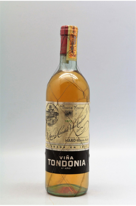 Vina Tondonia Rioja Alta 6° Ano 1973 Blanc