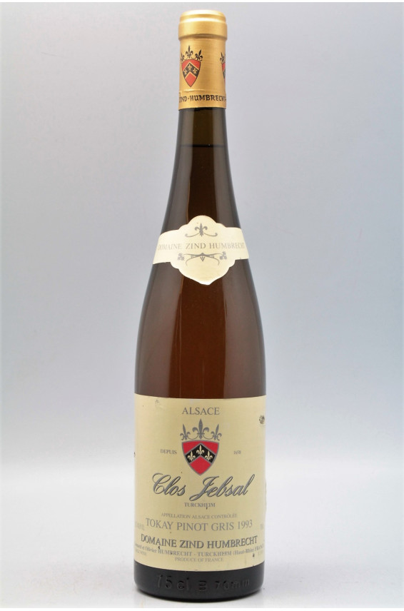Zind Humbrecht Alsace Tokay Pinot Gris Clos Jebsal 1993