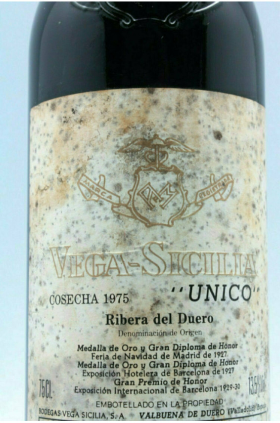 Vega Sicilia Unico 1975