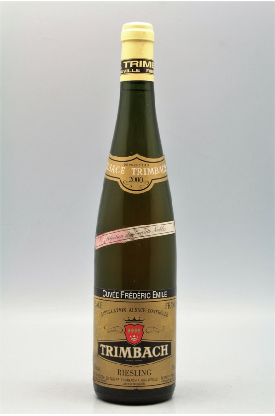 Trimbach Alsace Riesling Cuvée Frédéric Emile Sélection de Grains Nobles 2000 -5% DISCOUNT !