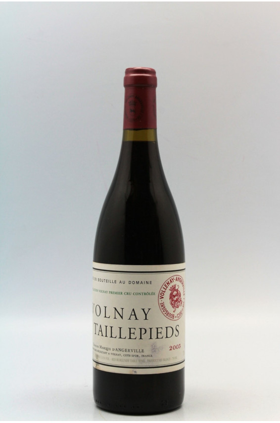 Marquis d'Angerville Volnay 1er cru Taillepieds 2003