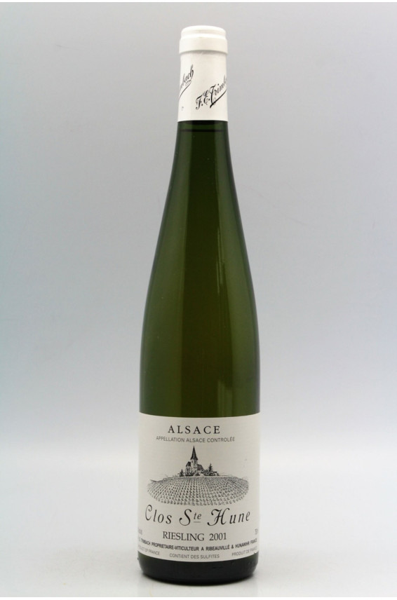 Trimbach Alsace Riesling Clos Sainte Hune 2001
